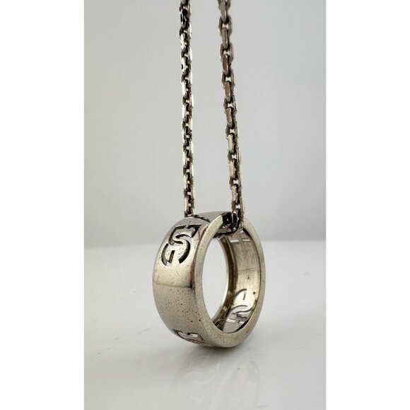 Dolce and Gabanna Cut Out DG Ring with Necklace - Picture 6 of 14